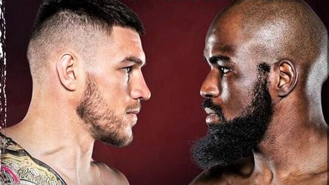 Афиша боя в Bellator Вадим Немков – Кори Андерсон Афиша боя в Bellator Вадим Немков – Кори Андерсон