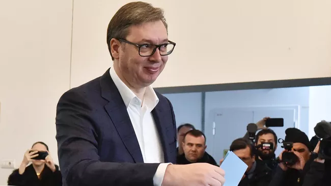 Президент Сербии Александр Вучич