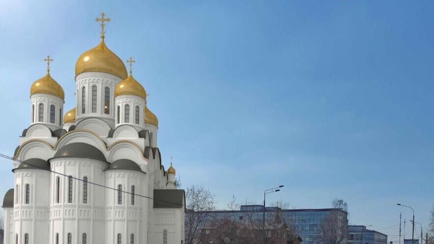 Храм Успения Богородицы на Березовой аллее в Москве - РИА Новости, 1920, 24.03.2025