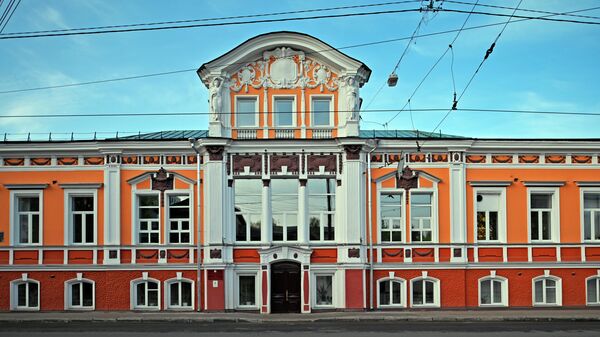 Дом М. А. Зайцева в Нижнем Новгороде. Дом отремонтирован в рамках реставрации к 800-летия города