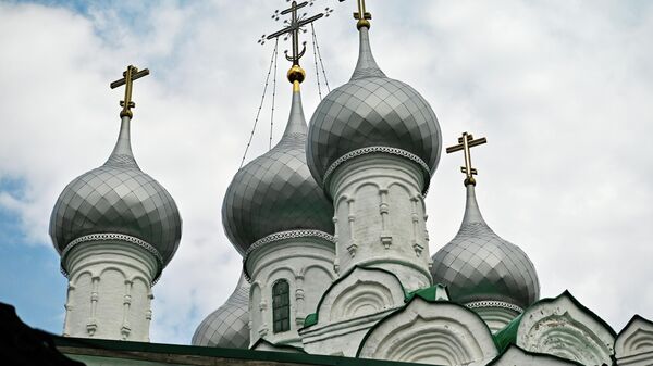 Церковь Спаса Нерукотворного Образа XVII века в городе Балахна Нижегородской области
