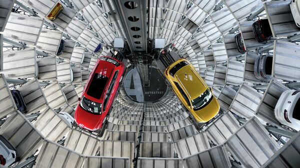Автомобильный завод Volkswagen в Вольфсбурге, Германия