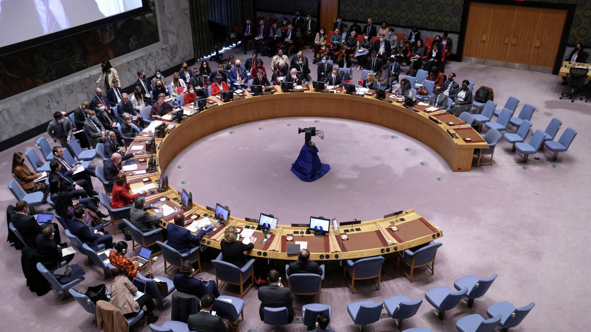 Заседание Совета Безопасности ООН - РИА Новости, 1920, 06.04.2022