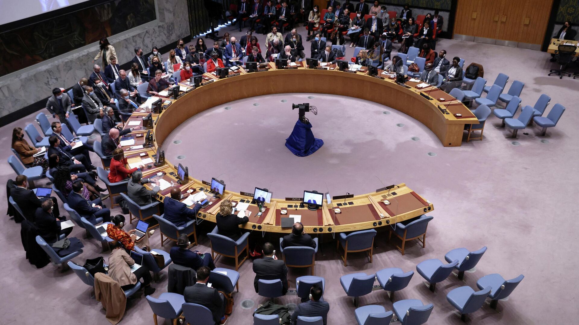 Заседание Совета Безопасности ООН - РИА Новости, 1920, 06.04.2022