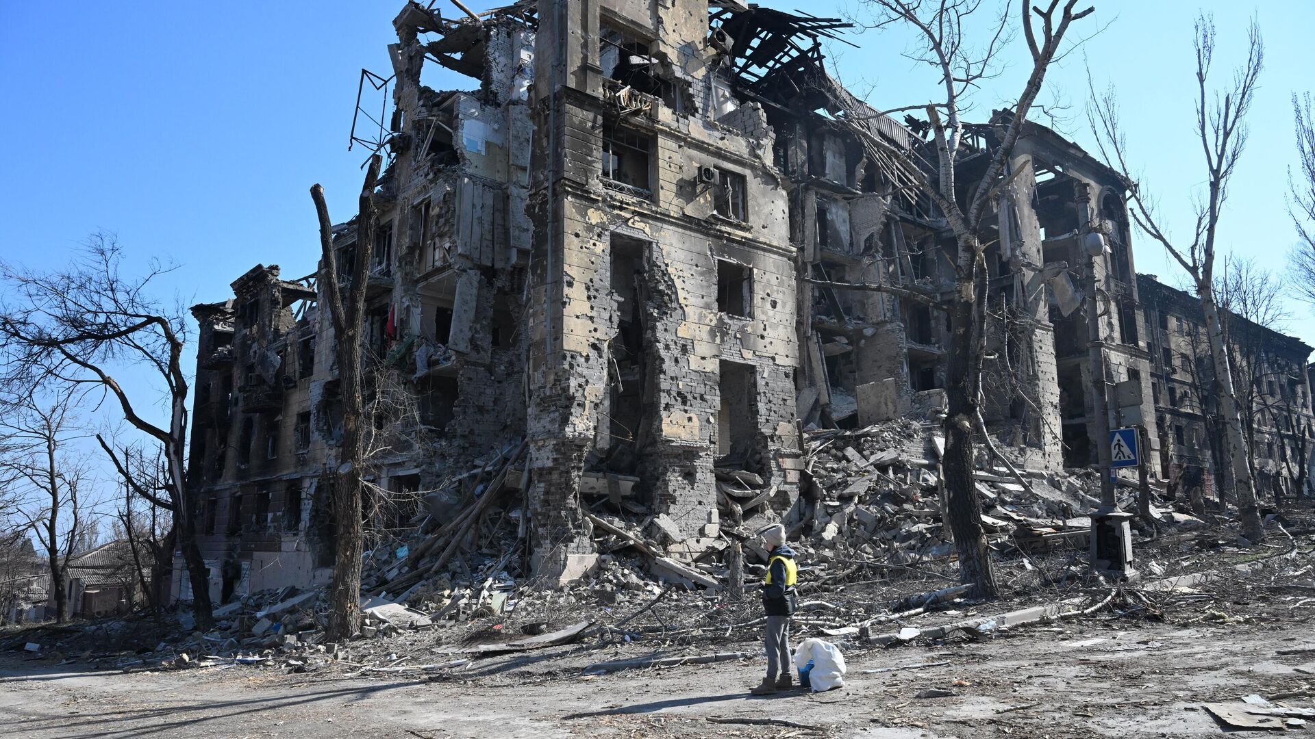 Обстрелы за последние дни. Руины города Мариуполь. Мариуполь после обстрела 2022.