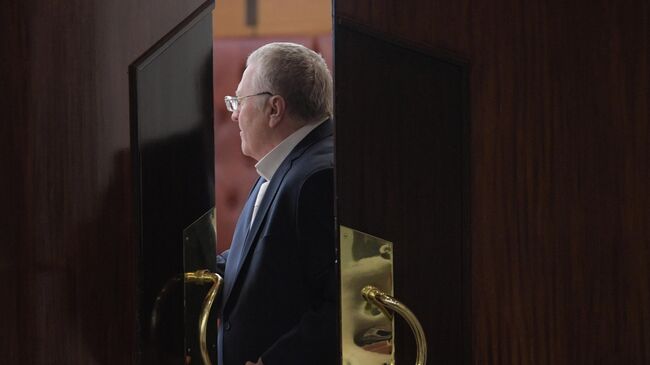 Лидер фракции ЛДПР Владимир Жириновский