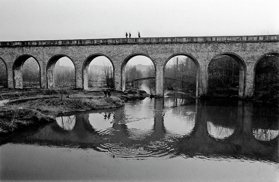 Ростокинский акведук на реке Яузе