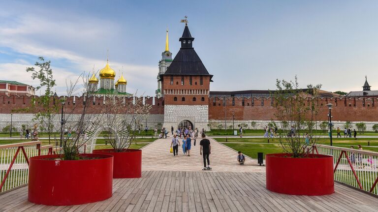 Башня Ивановских ворот Тульского кремля