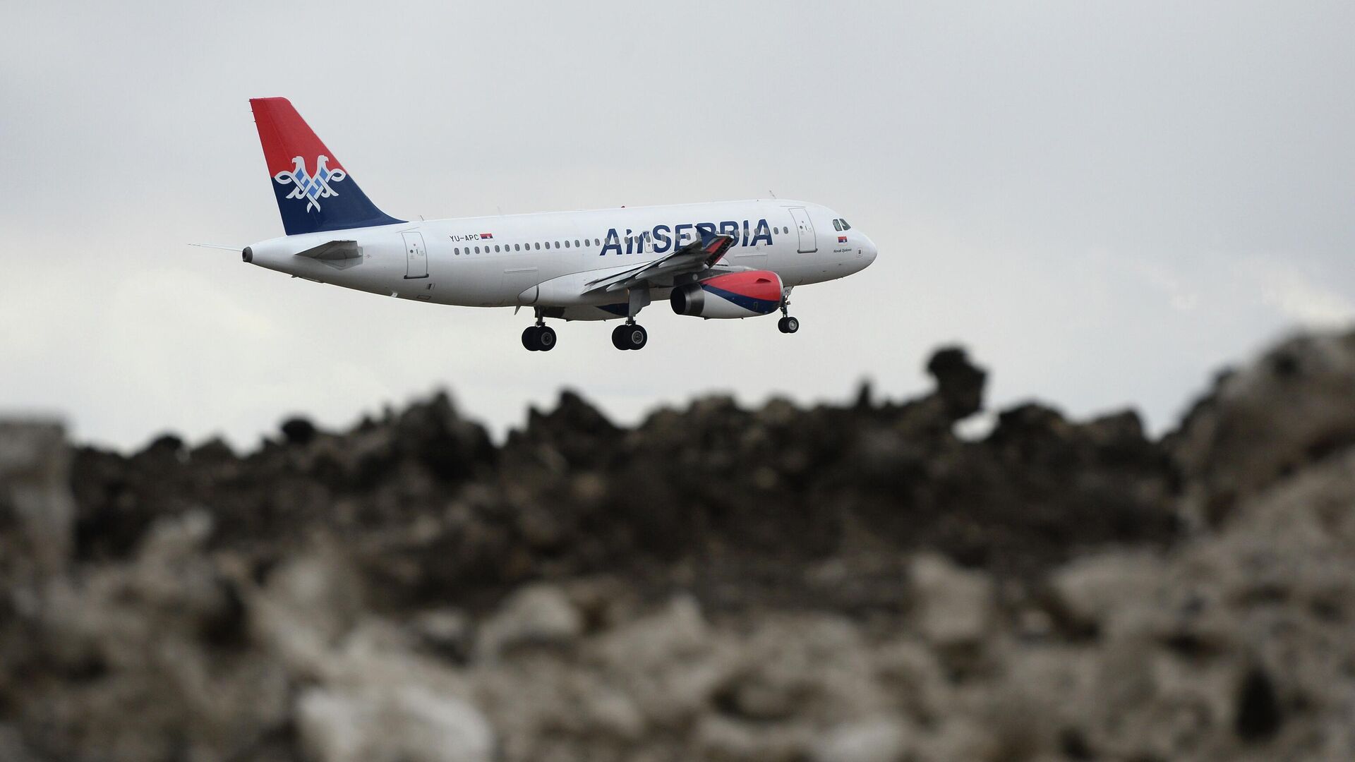 Самолет Airbus A319 авиакомпании Air Serbia  - РИА Новости, 1920, 12.04.2022