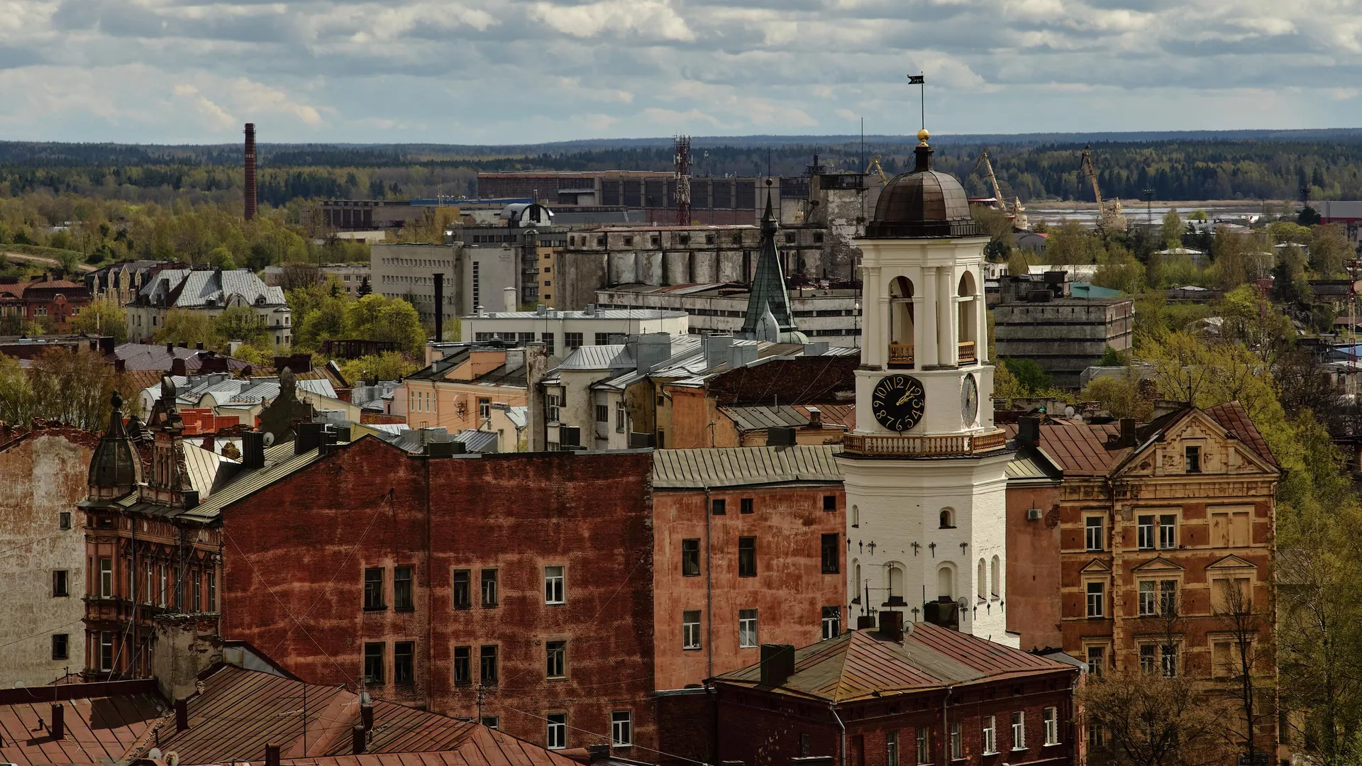Вид на Выборг  - РИА Новости, 1920, 16.04.2022