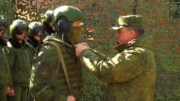 Награждение военных ЗВО за участие в спецоперации на Украине