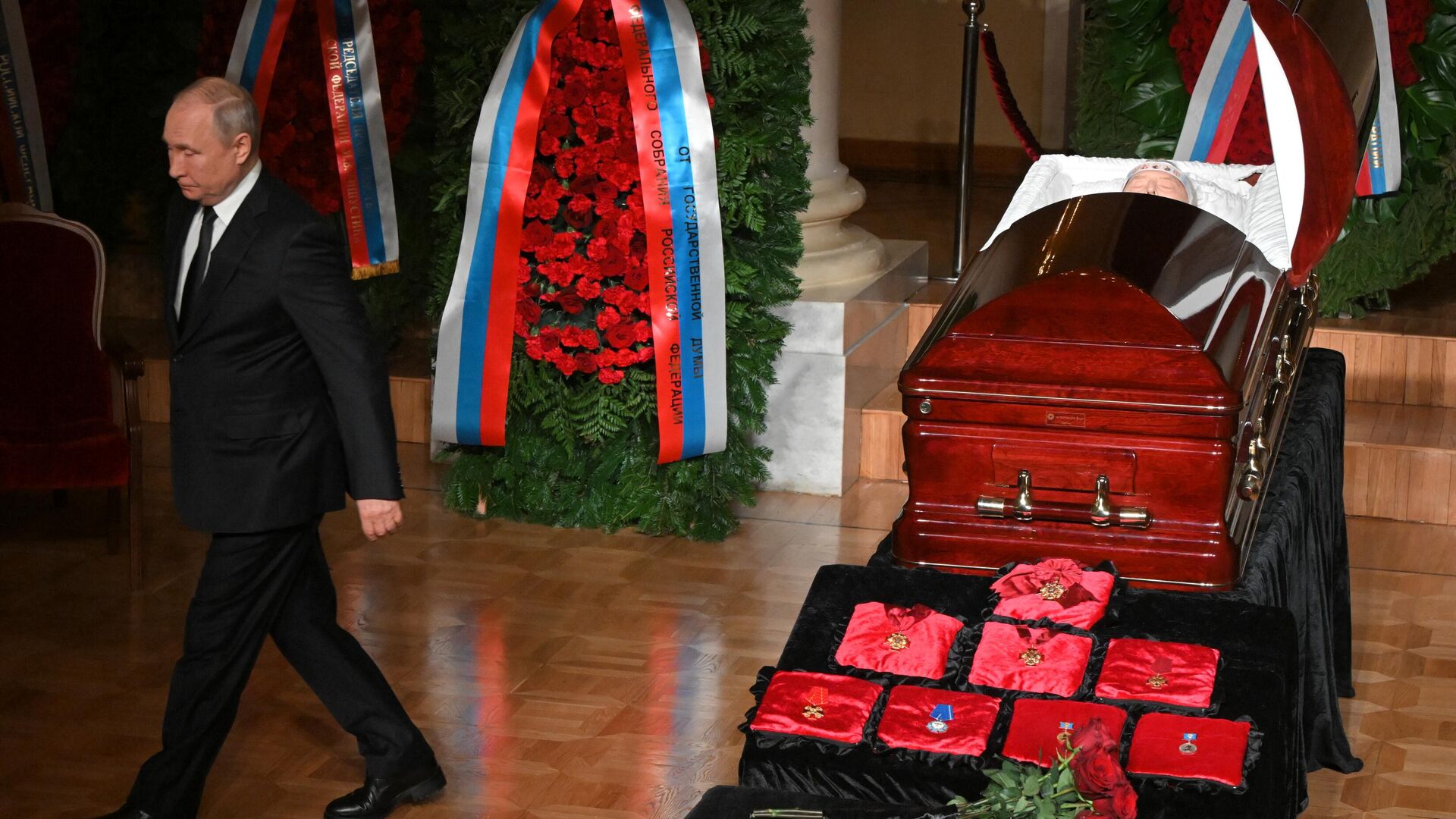 Похорони президента. Церемония прощания с Владимиром Жириновским.