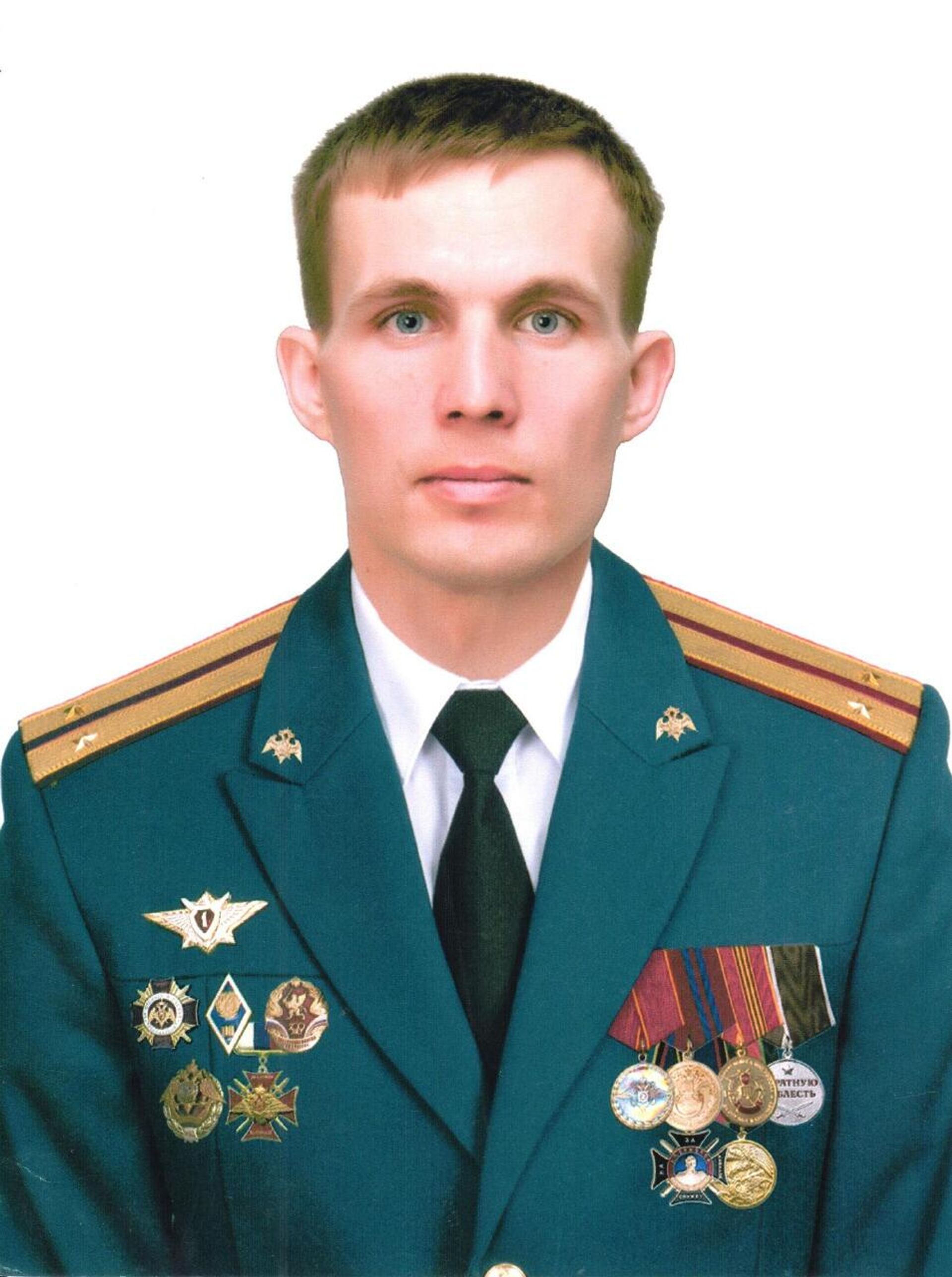 Офицер Росгвардии лейтенант Максим Концов  - РИА Новости, 1920, 15.04.2022