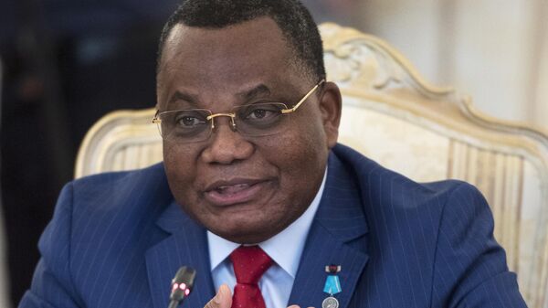Министр иностранных дел Республики Конго Жан-Клод Гакоссо