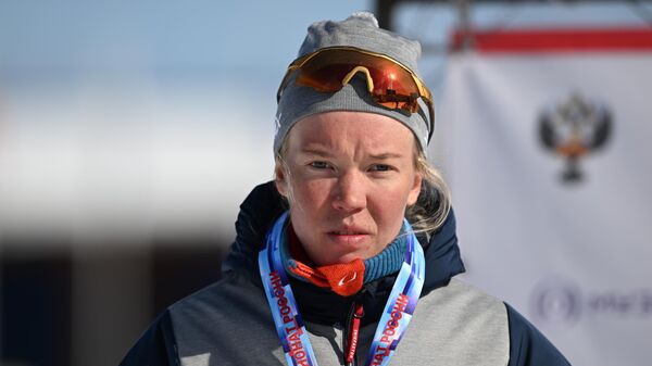 Российская лыжница Елизавета Шалабода