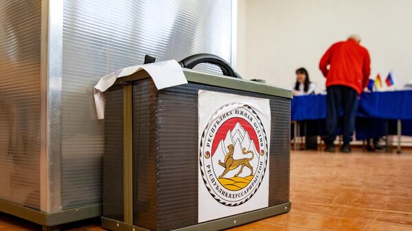 На выборах главы республики на избирательном участке №6 в Цхинвале