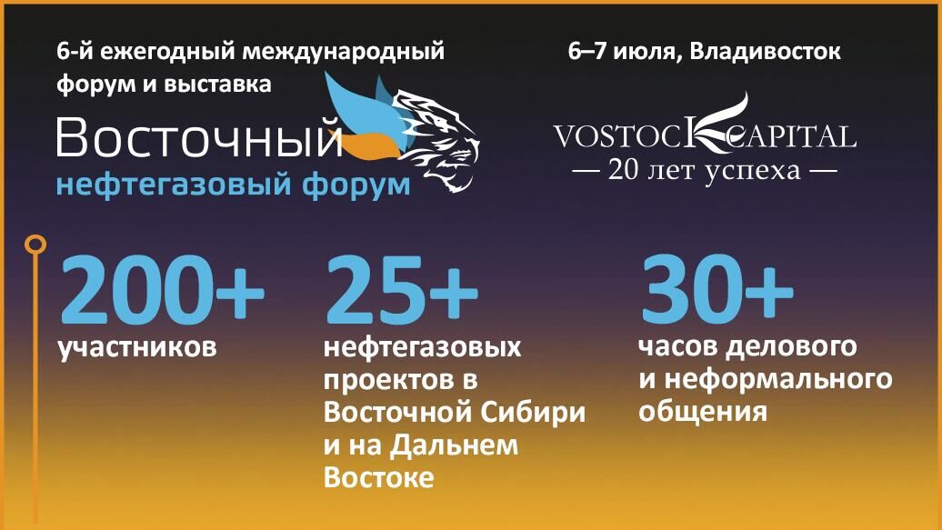 В июле во Владивостоке пройдет форум Восточный нефтегазовый форум - РИА Новости, 1920, 11.04.2022