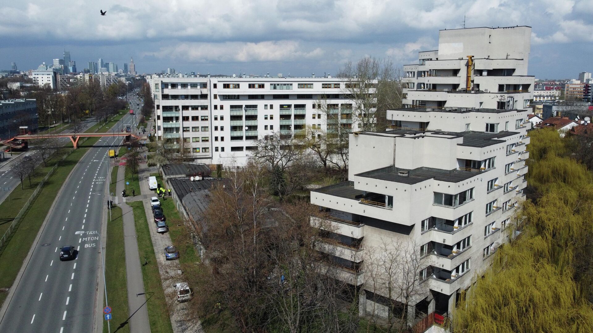 Здание, находящееся в российской дипломатической собственности в Варшаве, Польша - РИА Новости, 1920, 11.04.2022