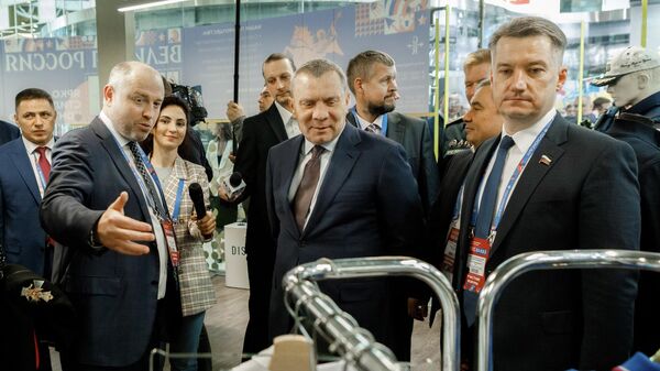 Вице-премьер Юрий Борисов на форум ГОСЗАКАЗ