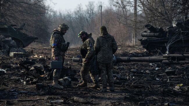 Военнослужащие ВСУ