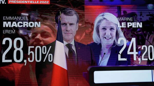 Результаты первого тура президентских выборов во Франции 