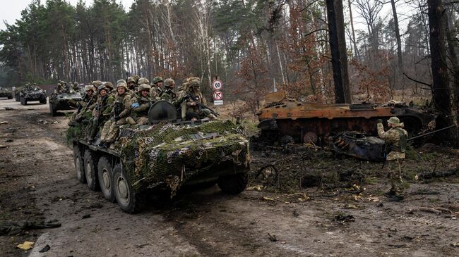 Военнослужащие ВСУ