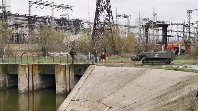 Разминирование ТЭС в Счастье ЛНР, где также были найдены иностранные гранатометы 