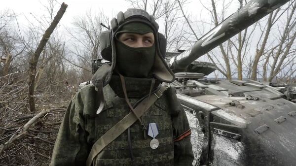 Командир взвода рассказал о российском танке, который выдержал засаду противника 