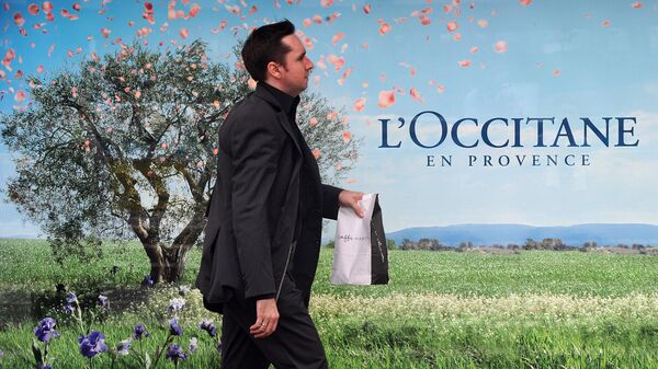  Рекламный баннер L'Occitane 