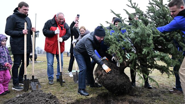 Общегородской субботник в Москве