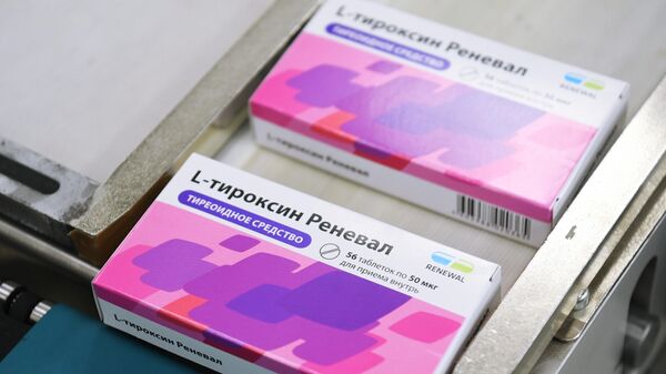 Упаковки с препаратом L-тироксин Реневал