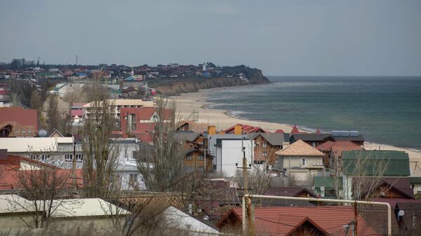 Вид береговой линии в Одессе