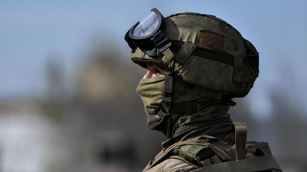 Военнослужащий Росгвардии на Украине