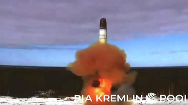 Шойгу показал Путину первый пуск ракетного комплекса Сармат