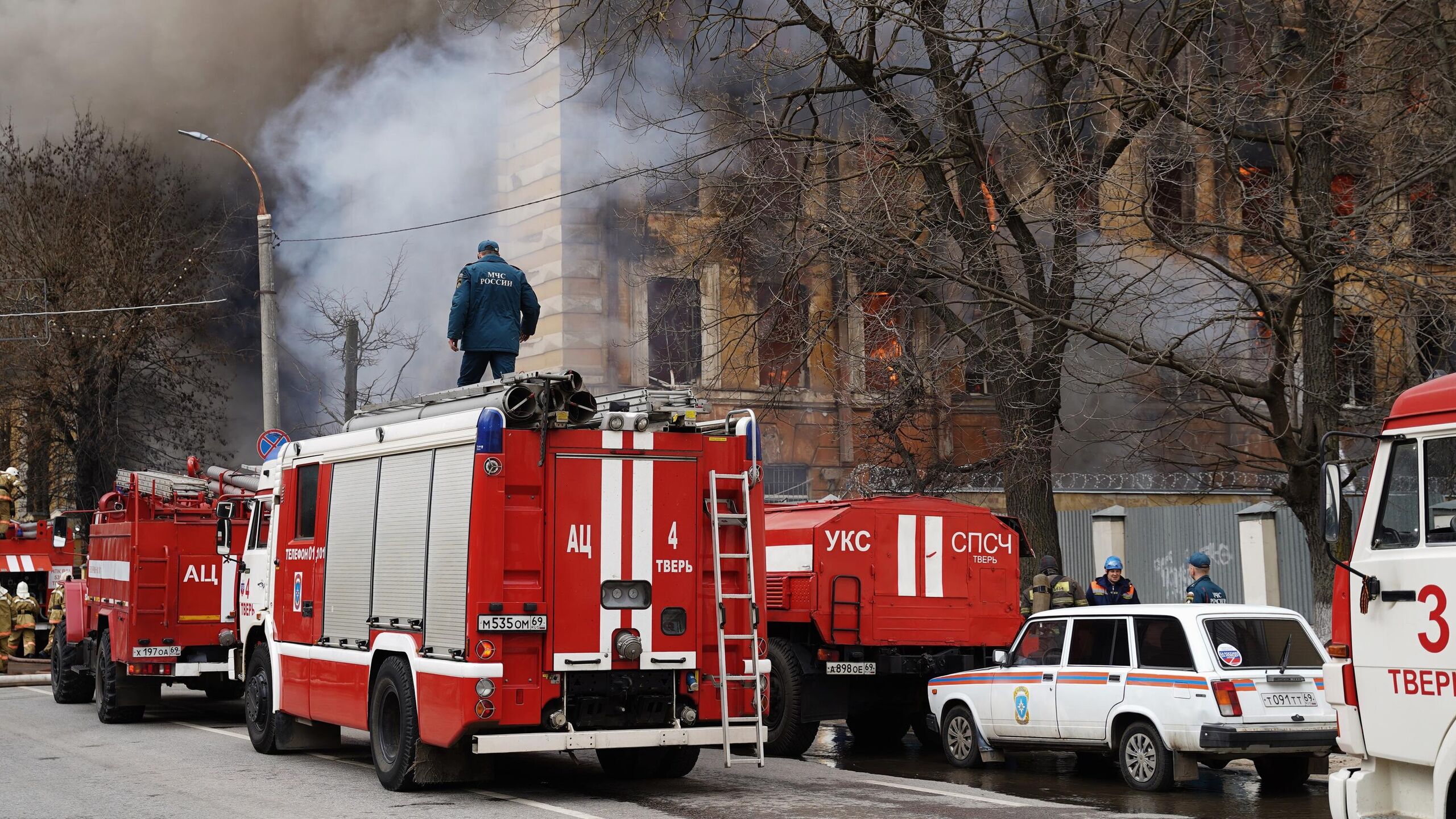 Новости твери пожар сегодня