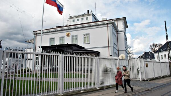 Здание посольства Российской Федерации в Копенгагене