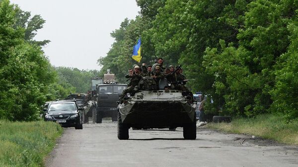 Военнослужащие Вооруженных сил Украины