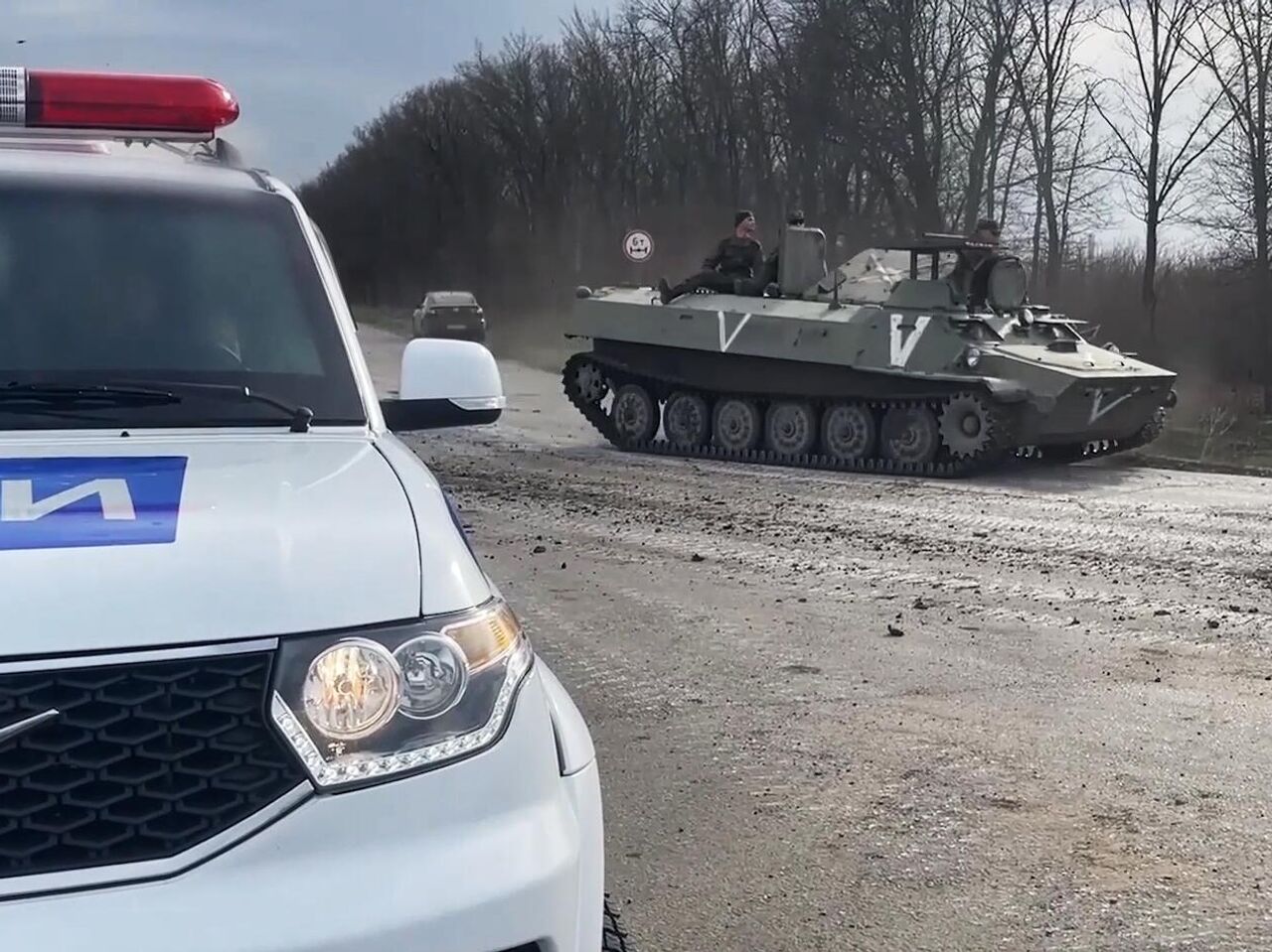 В новых регионах создали восемь военных автоинспекций - РИА Новости,  01.12.2023