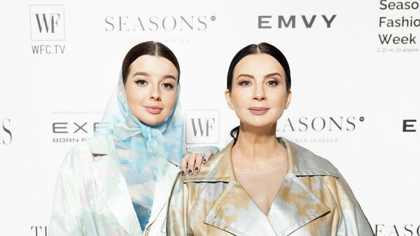 Александра и Екатерина Стриженовы на Seasons Fashion Week SS’2022