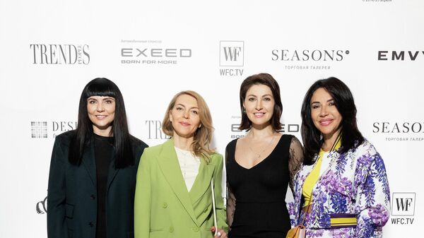 Лидия Александрова, Дарья Михалкова, Анастасия Макеева, Ирина Чайковская на Seasons Fashion Week SS’2022