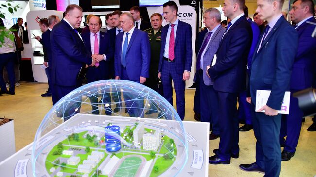 Участники Российской недели высоких технологий — 2022 в Москве