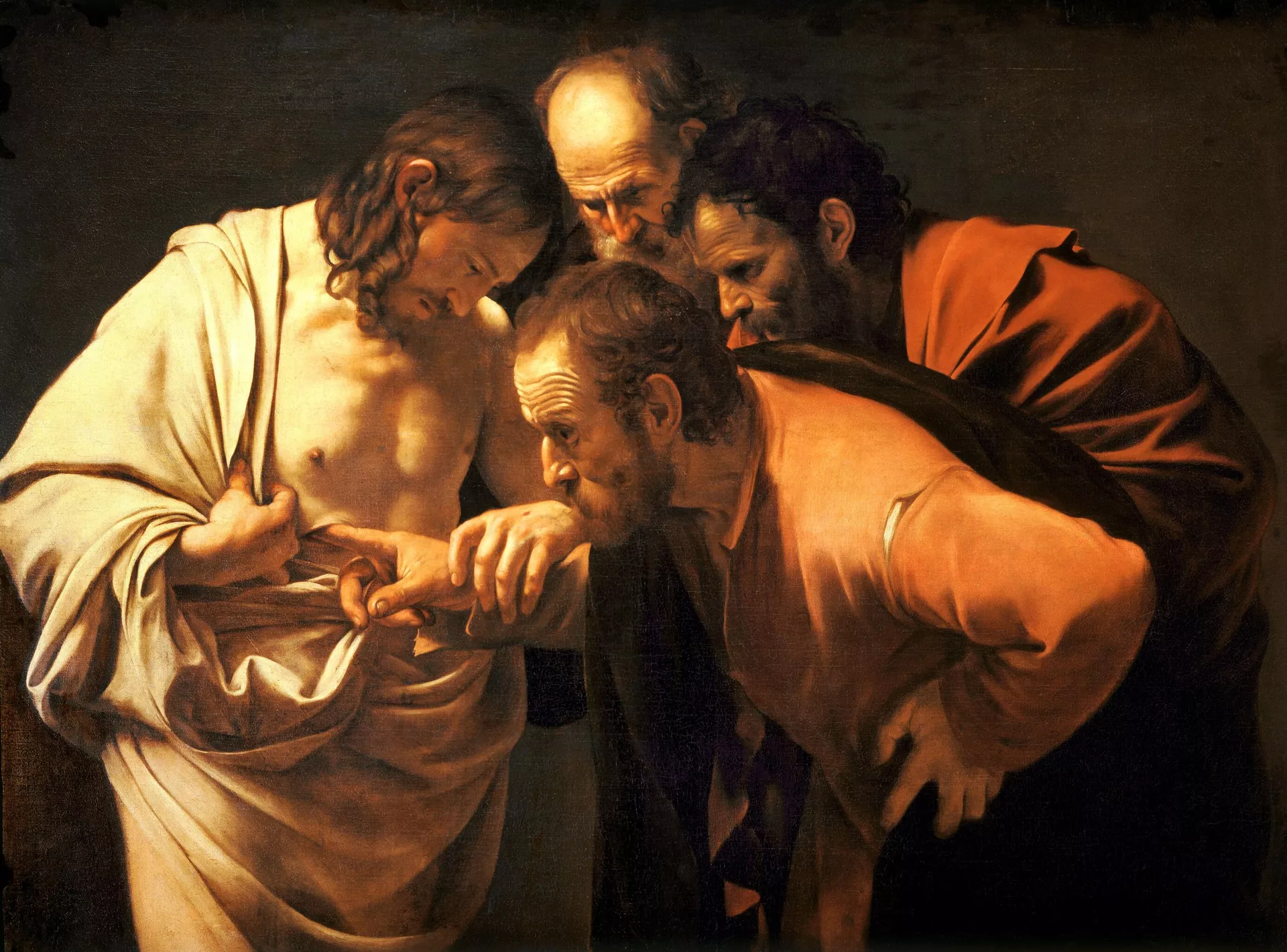La seguridad de Thomas. Caravaggio, siglo XVII. La seguridad de Thomas. Caravaggio, siglo XVII. - RIA Novosti, 1920, 18/04/2025