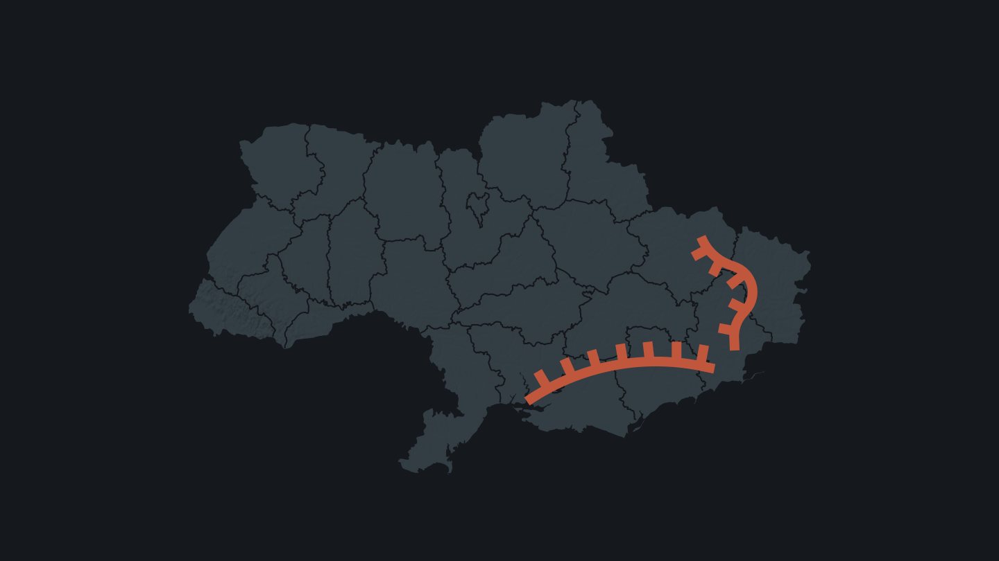 Χάρτης της ειδικής επιχείρησης των ρωσικών ενόπλων δυνάμεων στην Ουκρανία