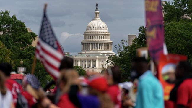 Здание Капитолия США в Вашингтоне