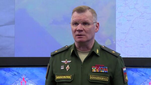 Минобороны РФ об уничтожении украинской установки Бук-М1 и вертолета Ми-24