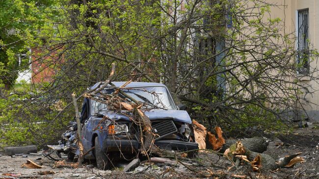 Поврежденный автомобиль