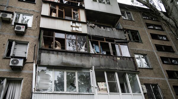 При обстреле Кировского района Донецка ранен мирный житель