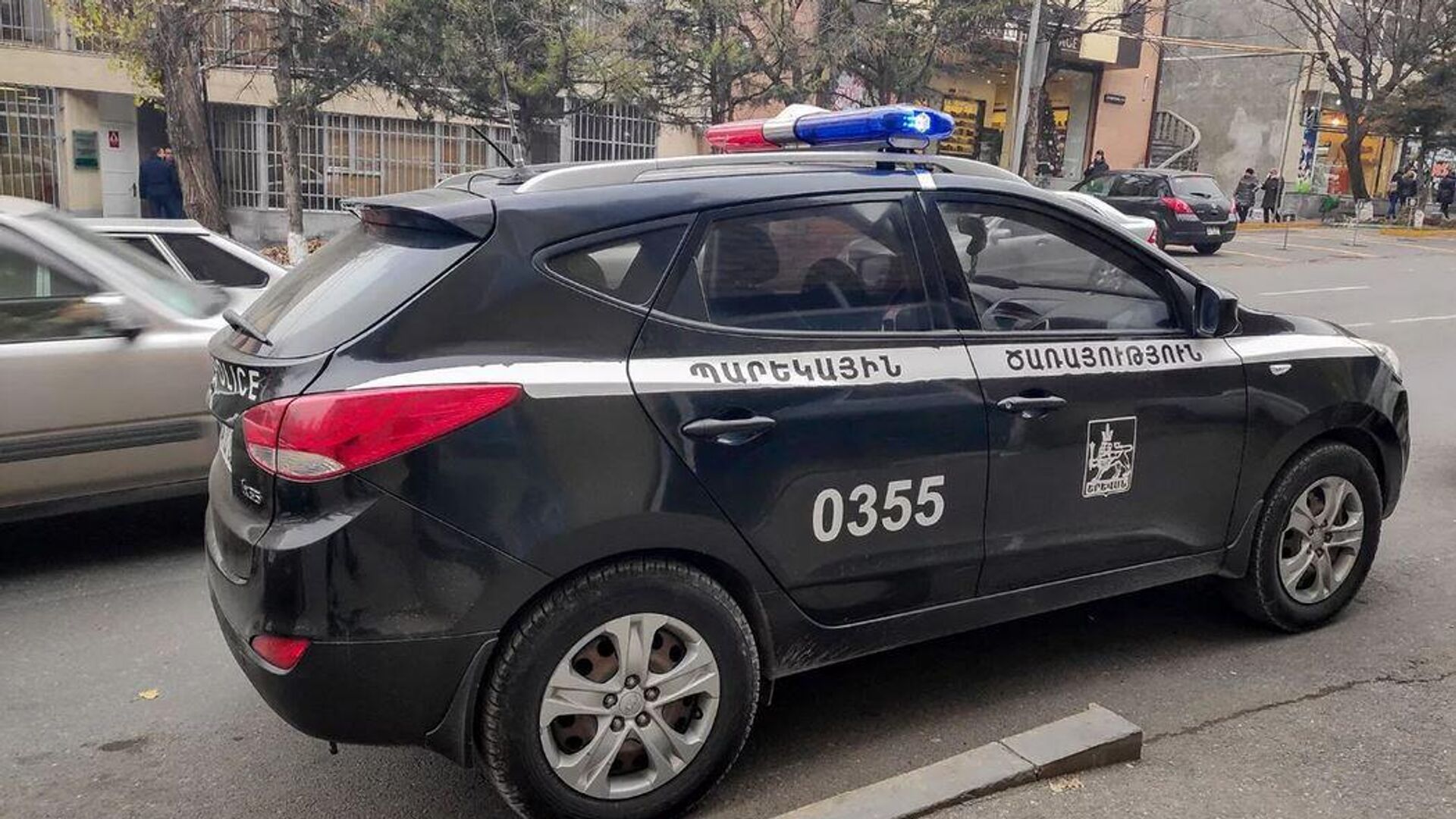 Автомобиль патрульной службы полиции в Ереване, Армения - РИА Новости, 1920, 11.05.2022