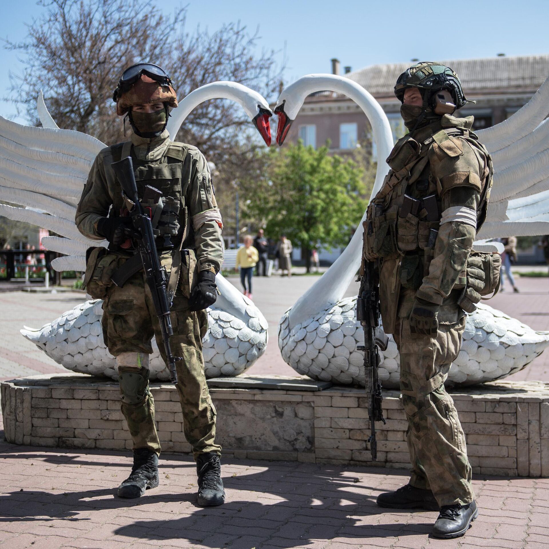 В Бердянске сократят комендантский час - РИА Новости, 10.06.2022