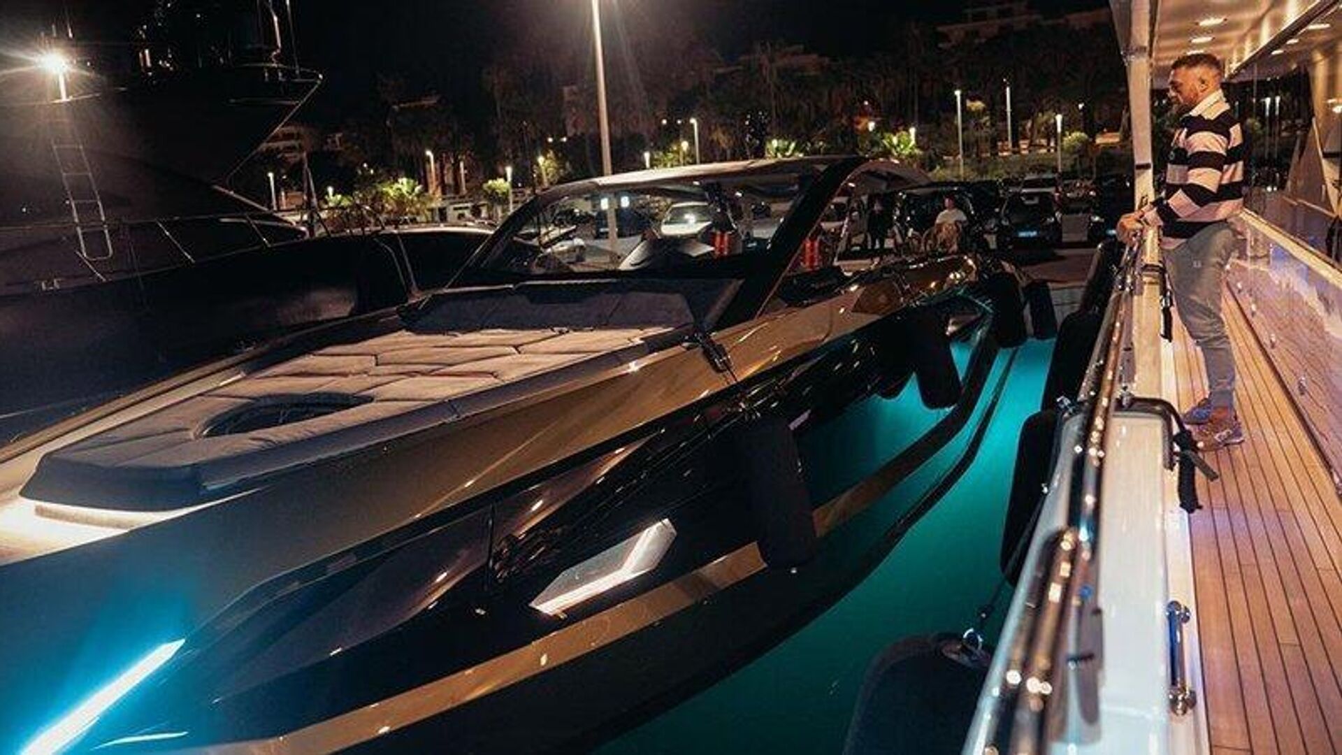 Бывший чемпион UFC ирландец Конор Макгрегор купил яхту Lamborghini за 2,8 миллиона евро